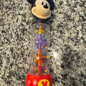 Disney Mickey Mouse Activity Rattle - Red, Black, and Purple